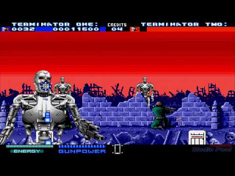 1991 Terminator 2: Judgment Day  SEGA Genesis Old School retro game playthrough