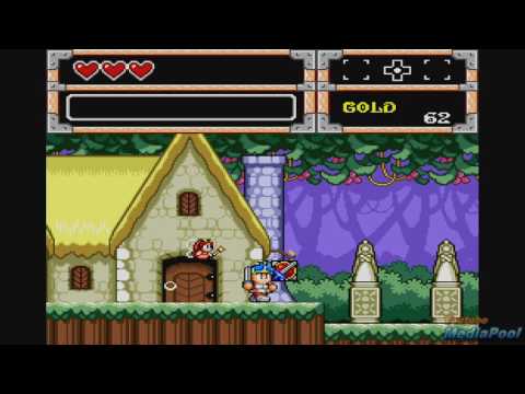 1991 Wonder Boy in Monster World (Sega Genesis) Game Playthrough Video Game