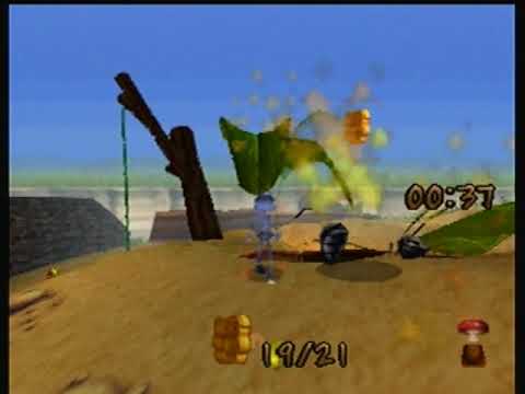 A Bug's Life N64 Walkthrough Part 22 [EXTRA] Challenges 42 to 58