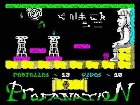 Abu Simbel Profanation Walkthrough, ZX Spectrum