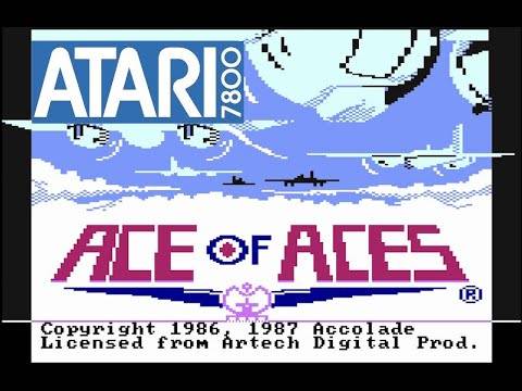 Ace Of Aces – Gameplay [Atari 7800]