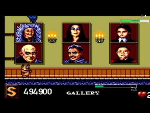 Addams Family on the Sega Master System  Full Gameplay Walkthrough