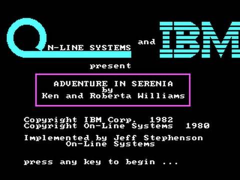 Adventure in Serenia . part . 1 . (Desert) . (DOS) . Playthrough