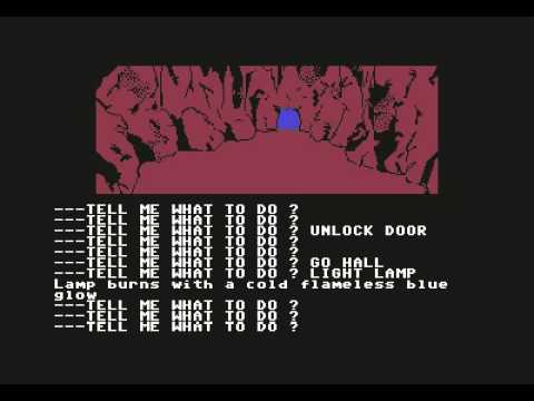 Adventureland game walkthrough part 1 commodore 64 version.