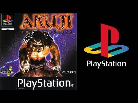 Akuji the Heartless PS1 Walkthrough Longplay 100% ALL ANCESTORS Collected NO COMMENTARY