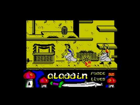 Aladdin (1997) Walkthrough, ZX Spectrum