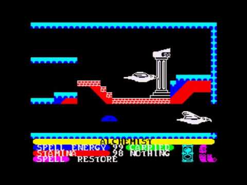 Alchemist Walkthrough, ZX Spectrum