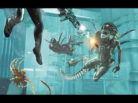 Alien Resurrection. PS1. Walkthrough