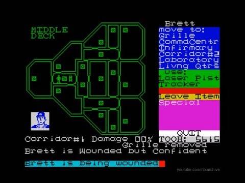 Alien Walkthrough, ZX Spectrum
