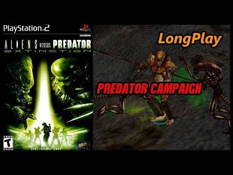 Aliens Versus Predator: Extinction – Longplay (Predator Campaign) Ps2 Walkthrough (No Commentary)