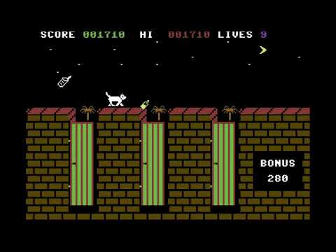 Alley Cat C64 Longplay / Full Playthrough / Walkthrough (no commentary)