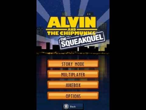 Alvin and the Chipmunks the Squeakquel Nintendo DS walkthrough part 1/11