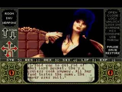 Amiga Longplay Elvira – Mistress Of The Dark