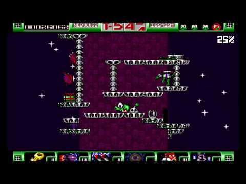 [AMIGA WINUAE RETROGAMING] Nebulus 2 – Pogo a Gogo Walkthrough NO CHEATS Part 1