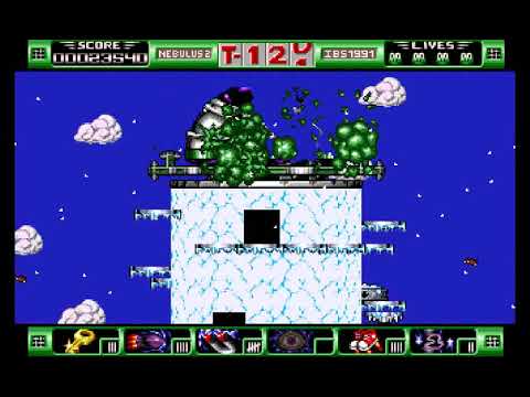 [AMIGA WINUAE RETROGAMING] Nebulus 2 – Pogo a Gogo Walkthrough NO CHEATS Part 4