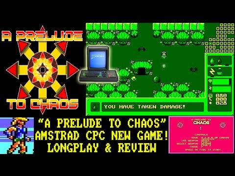 [AMSTRAD CPC] A Prelude To Chaos – Longplay & Review (NEW GAME 2016! ZELDA INSPIRED!)
