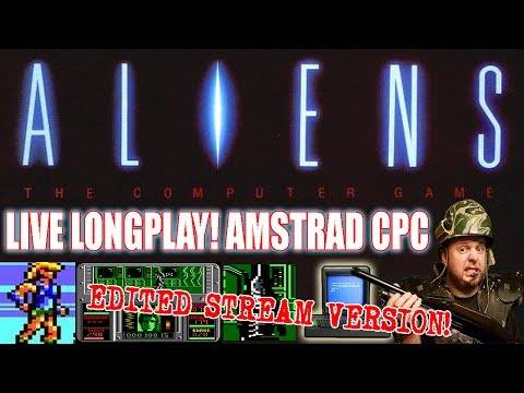 [AMSTRAD CPC] Aliens : The Computer Game – Longplay (Edited Live Stream Version)