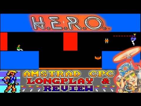 [AMSTRAD CPC] H.E.R.O. – Longplay & Review (aka HERO / Atari 2600 conversion) HD