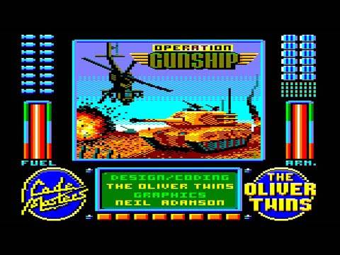 [Amstrad CPC] Operation Gunship – Longplay