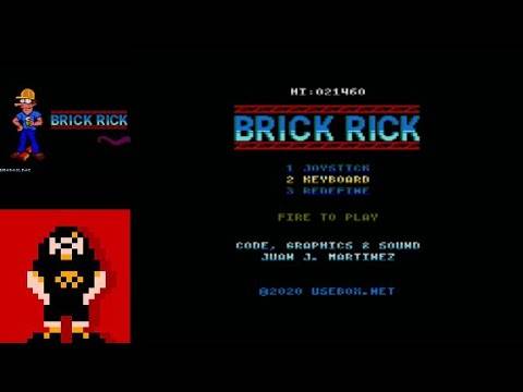 [Amstrad CPC] Preview Brick Rick (Usebox.net)