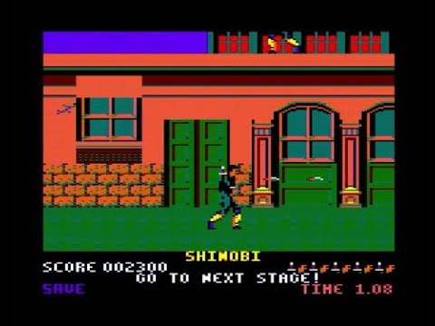 [Amstrad CPC] Shinobi – Longplay