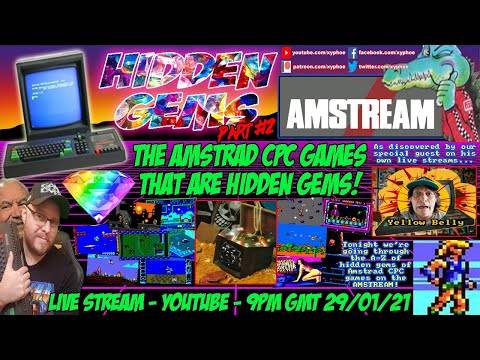 [AMSTRAD CPC] The A-Z Of Hidden Gems (Games) On The Amstrad CPC! #2 (With Yellow Belly!) [AMSTREAM]