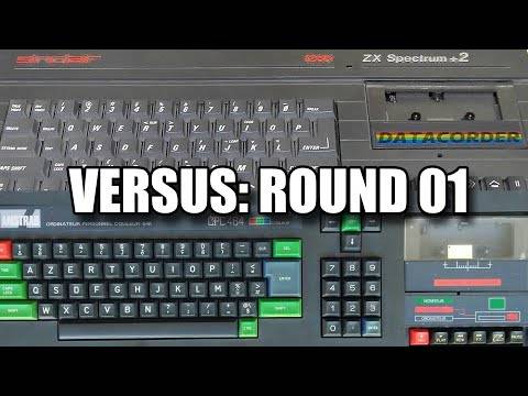 AMSTRAD CPC VERSUS ZX SPECTRUM ROUND ONE