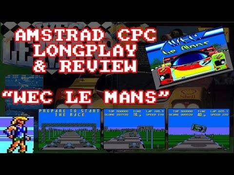 [AMSTRAD CPC] WEC Le Mans – Longplay & Review