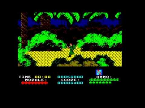 Amstrad CPC6128 Walkthrough: Platoon (OCEAN) – DISK Version (no tunnel-map)
