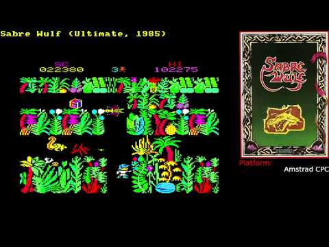 [Amstrad] More Sabre Wulf (I can't stop)