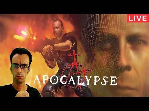 Apocalypse PS1 Walkthrough in live ! Bruce Willis aiutami tu !