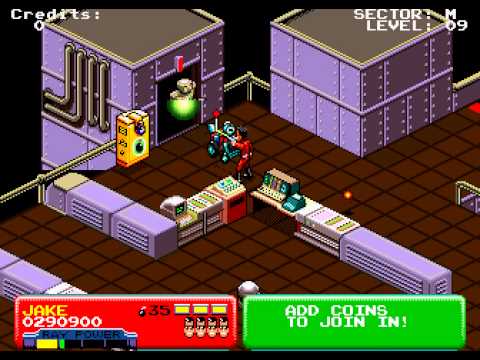 Arcade Longplay [584] Escape from the Planet of the Robot Monsters