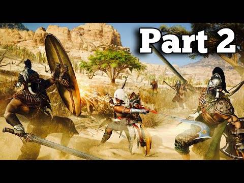 ASSASSINS CREED ORIGINS – PART 2 – LIVESTREAM – WALKTHROUGH – GAMEPLAY – LETS PLAY