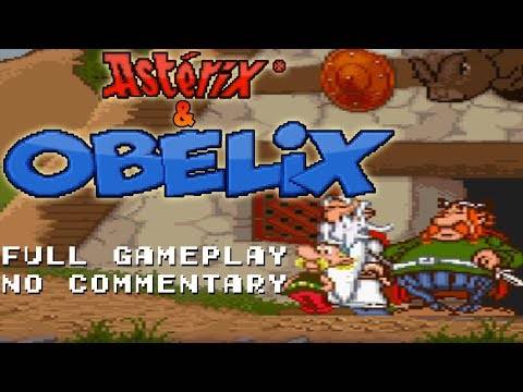 Asterix and Obelix (SNES) – Full Gameplay Walkthrough | All Acts + Ending [ No Commenatry ]
