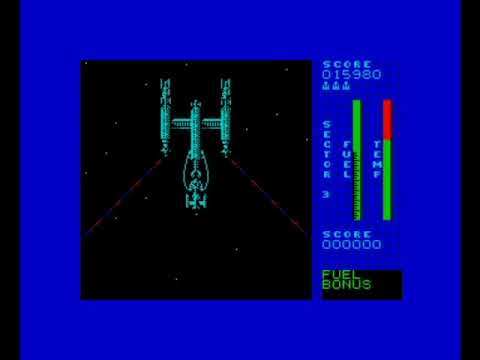 Astro Blaster (2019) Walkthrough + Review, ZX Spectrum