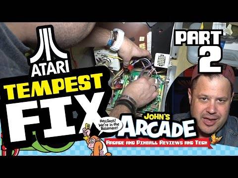Atari Tempest Fix Part #2 – 6100 Monitor rebuild Transistors Sockets and LV2000