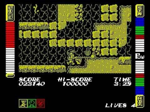 Athena Walkthrough, ZX Spectrum