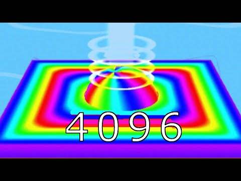 BallRun2048 👍 4096? Walkthrough ALL LEVELS! WORLD RECORD!