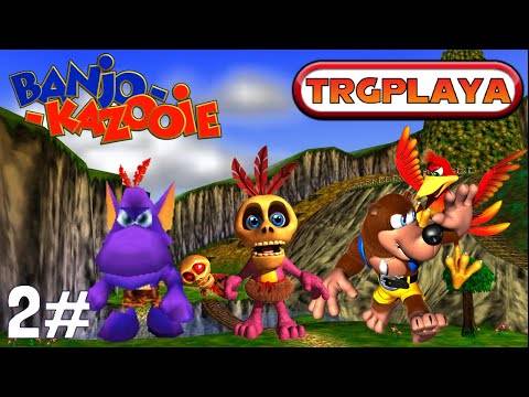 Banjo-Kazooie (N64) Walkthrough 100% – Part 2: Mumbo's Mountain (1080p)