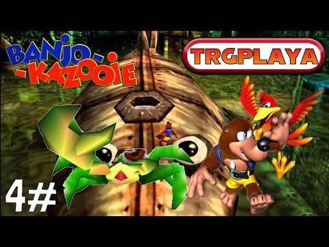 Banjo-Kazooie (N64) Walkthrough 100% – Part 4: Clanker's Cavern (1080p)