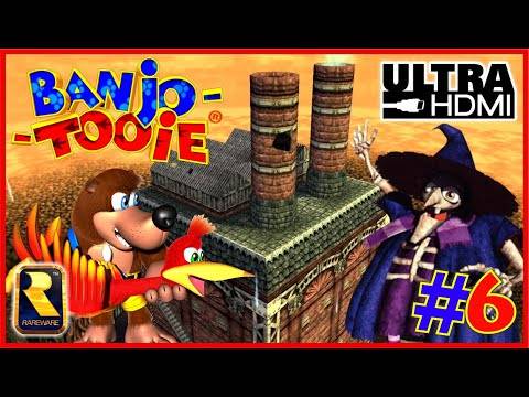 BANJO-TOOIE 100% Walkthrough N64 UltraHDMI Part 6 GRUNTY INDUSTRIES 100% Collectibles & Cutscenes