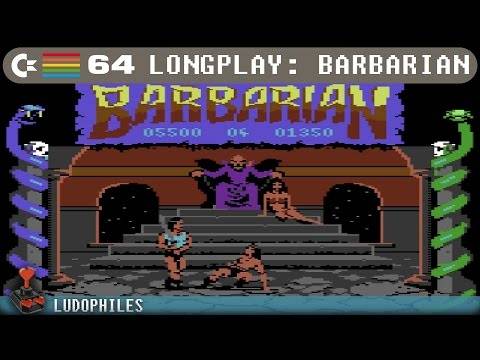 Barbarian / Death Sword – C64 Longplay / Full Playthrough / Walkthrough (no commentary) #retrogaming