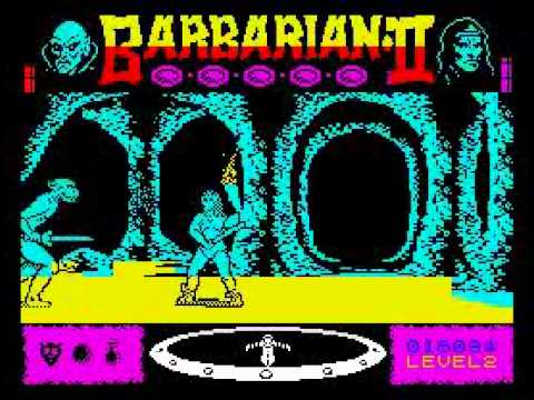 Barbarian II: The Dungeon of Drax Walkthrough, ZX Spectrum