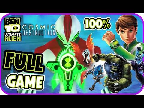 Ben 10 Cosmic Destruction Walkthrough 100% FULL GAME Longplay (PS3, X360, PS2, PSP, Wii)