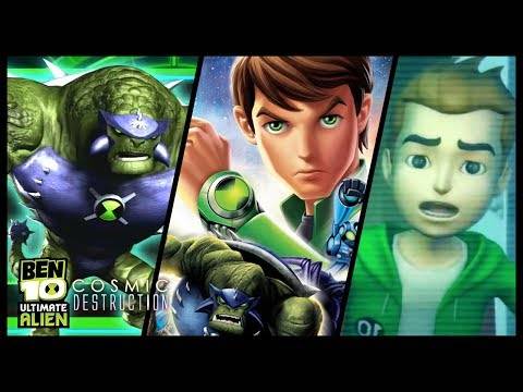Ben 10 Cosmic Destruction Walkthrough Part 1 (PS3, X360, PS2, PSP, Wii) 100% Level 1 : Catacombs