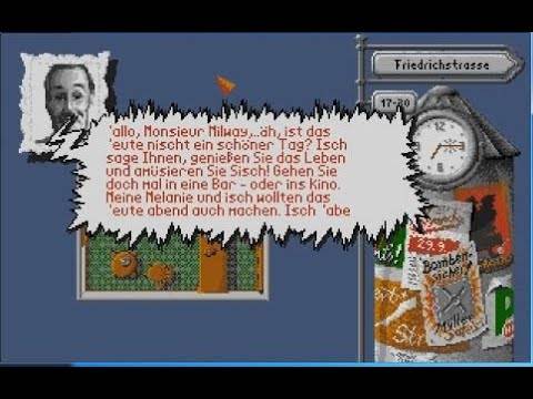 BERLIN 1948 EAST vs. WEST ADventure Game AMIGA PC WALKTHROUGH PART 1 von 2 – DEUTSCH!