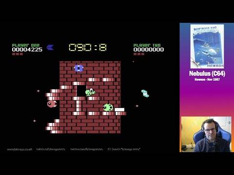 Best Platformer Ever: Nebulus C64 (via MiSTerFPGA)