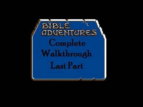 Bible Adventures (NES) Complete HD Walkthrough Last Part – Baby Moses & David And Goliath