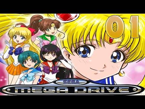 Bishoujo Senshi Sailor Moon Walkthrough Gameplay Detonado – Part 1 (Sega Mega Drive  Sega Genesis)
