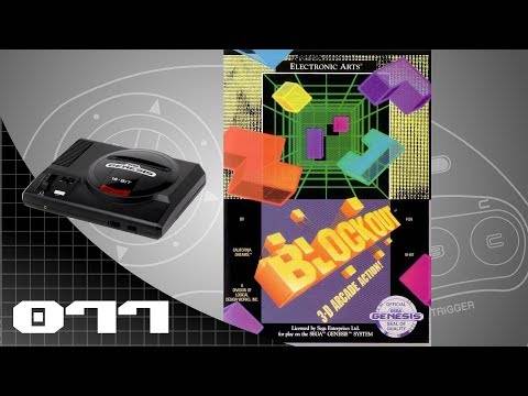 Blockout GENESIS MEGA DRIVE FULL GAME Longplay Gameplay Walkthrough Playthrough VGL